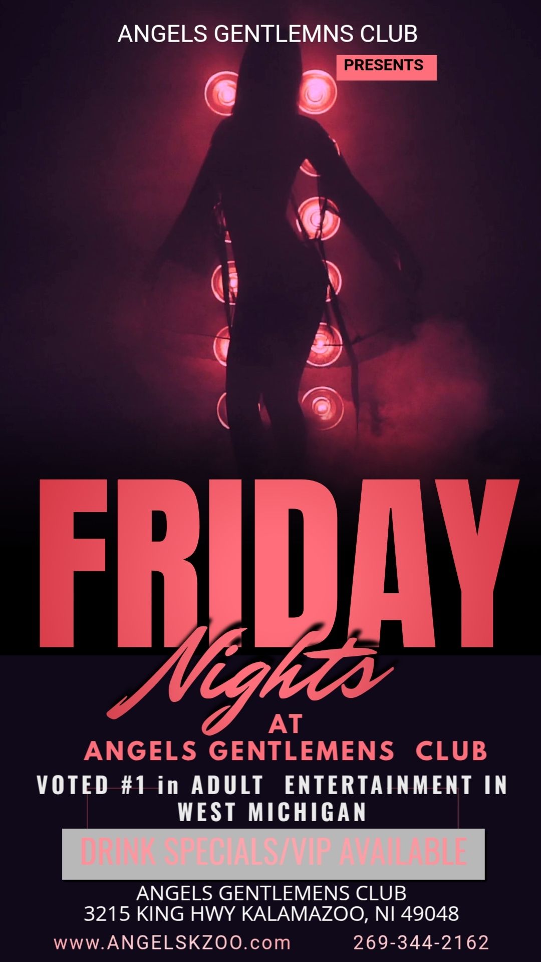Poster for Angels Gentlemen's Club: