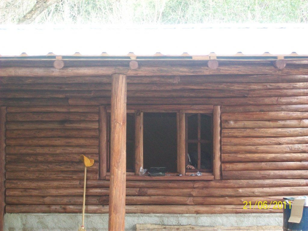 construcción de cabañas y alpinas