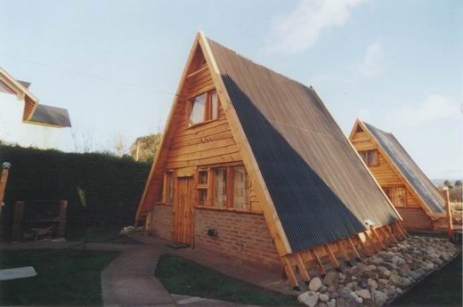 construcción de cabañas y alpinas