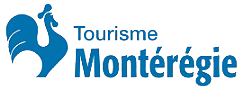 Le logo de Tourisme Montérégie comporte un coq.
