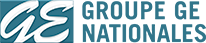 Un logo bleu et blanc pour le groupe ge nationales