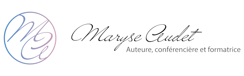 Un logo pour une entreprise appelée Maryse Dudet