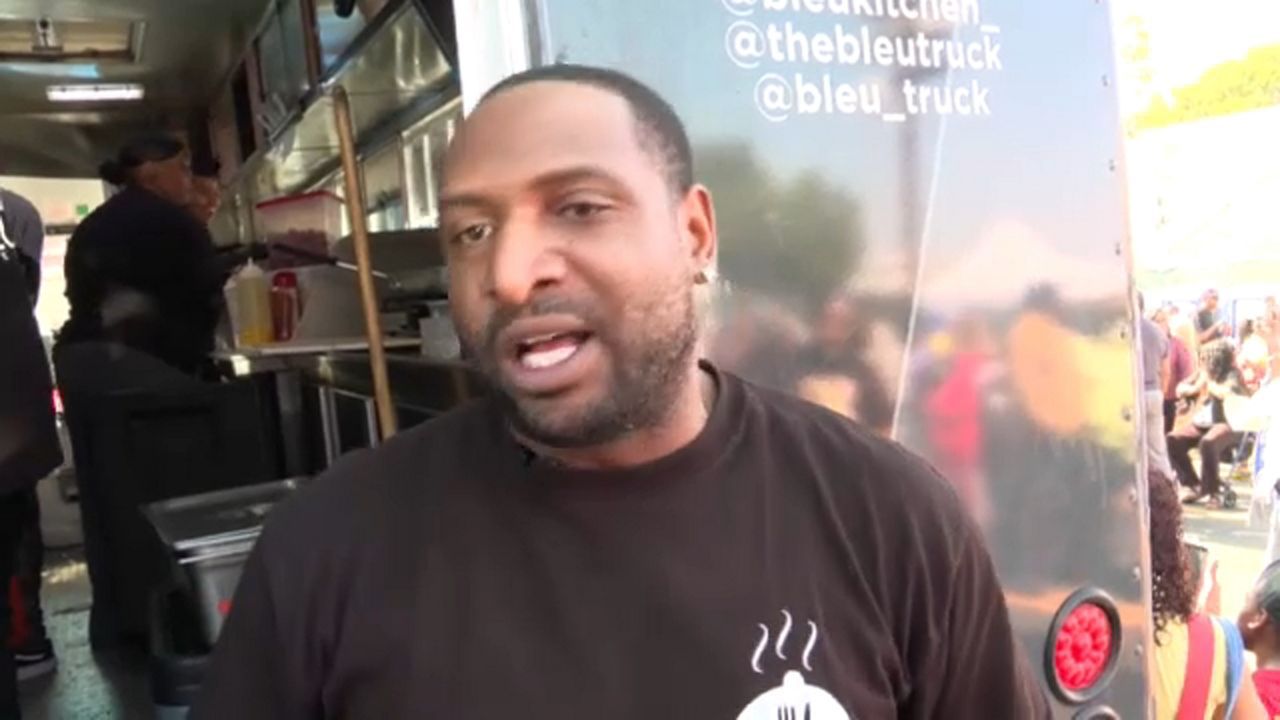 Nipsey Hussle's Marathon Inspires Food Truck En­tre­pre­neurs