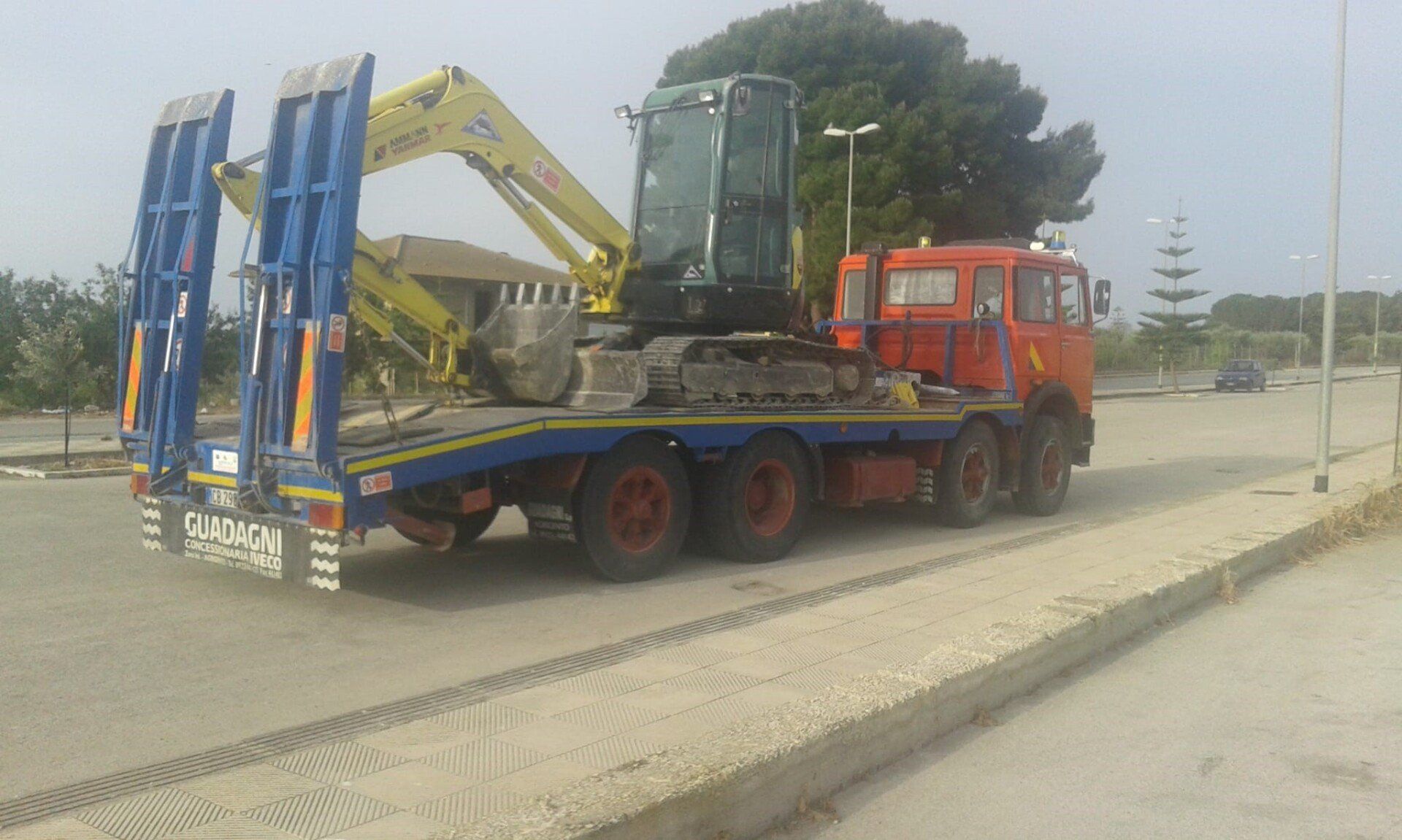 mezzo di trasporto a noleggio freddo
