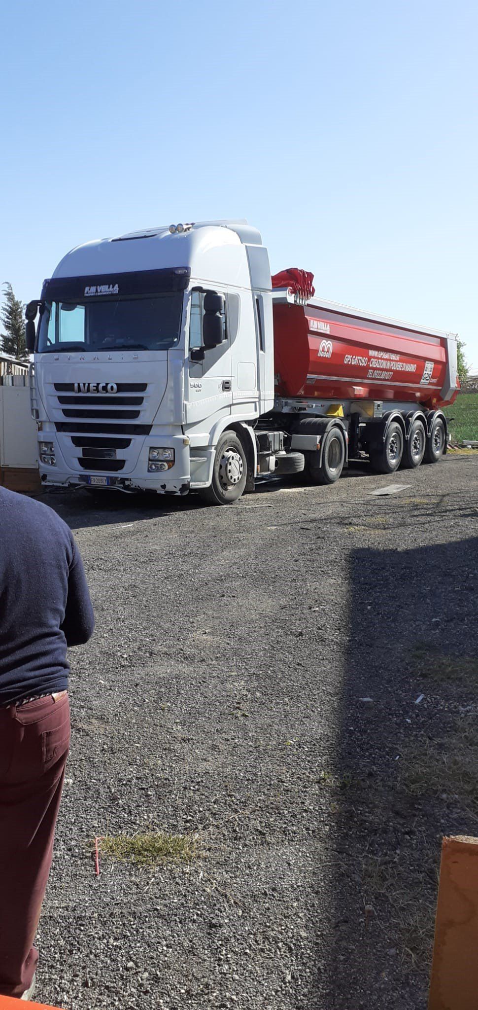 furgone scoperto per trasporto merci