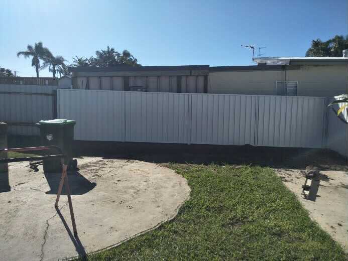 Newly Installed Fence - Fencing In Albion Park Rail, NSW