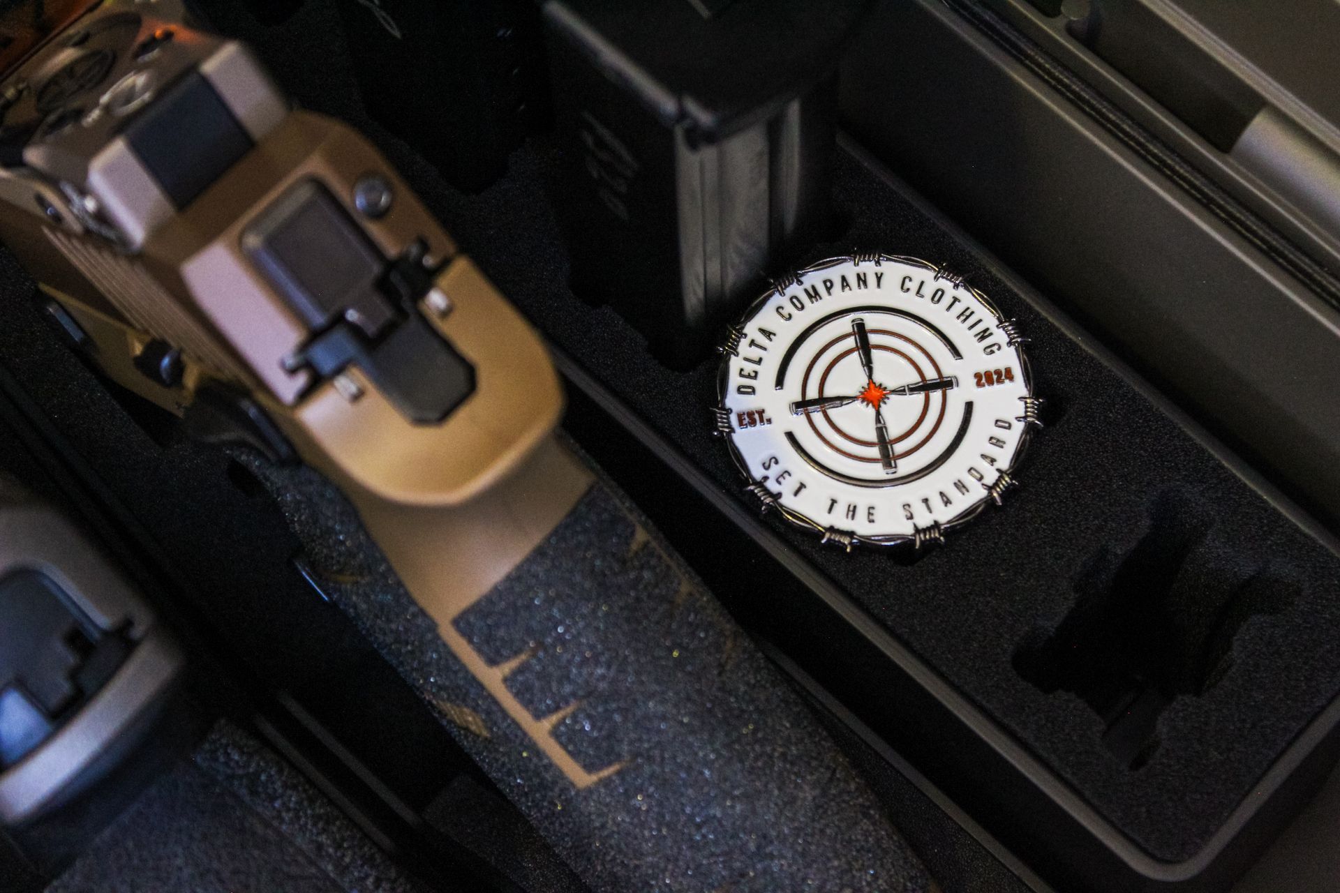 CROSSHAIRS CHALLENGE COIN