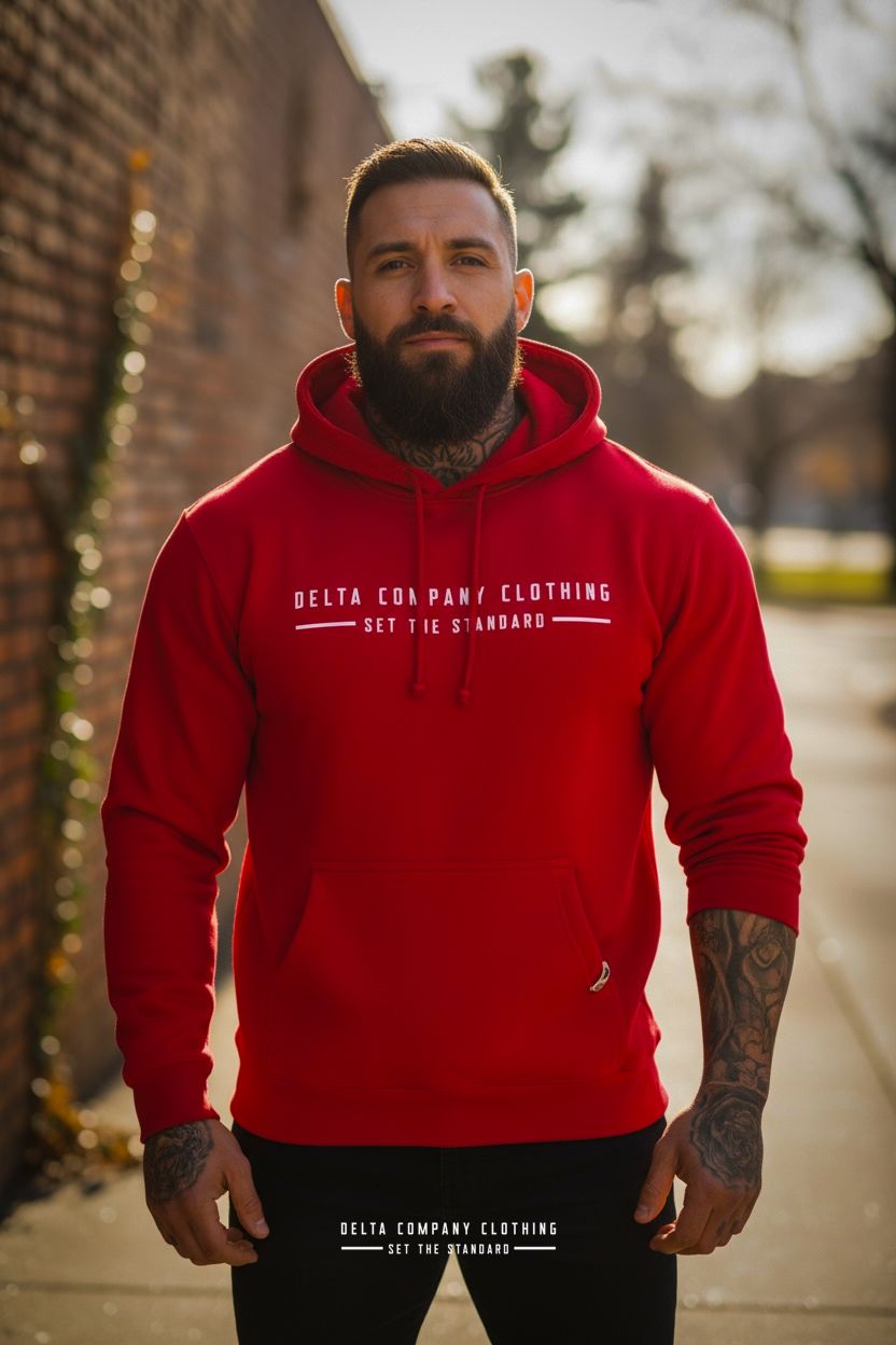 TIER ONE HOODIE (RED)