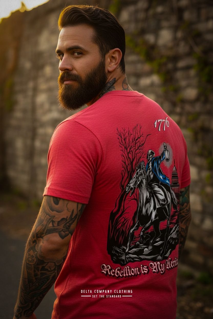 1776 HERITAGE TEE (RED)