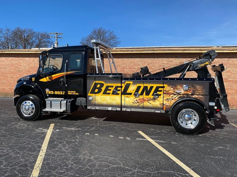 Black Towing Truck — St. Louis, MO — Beeline Towing & Recovery