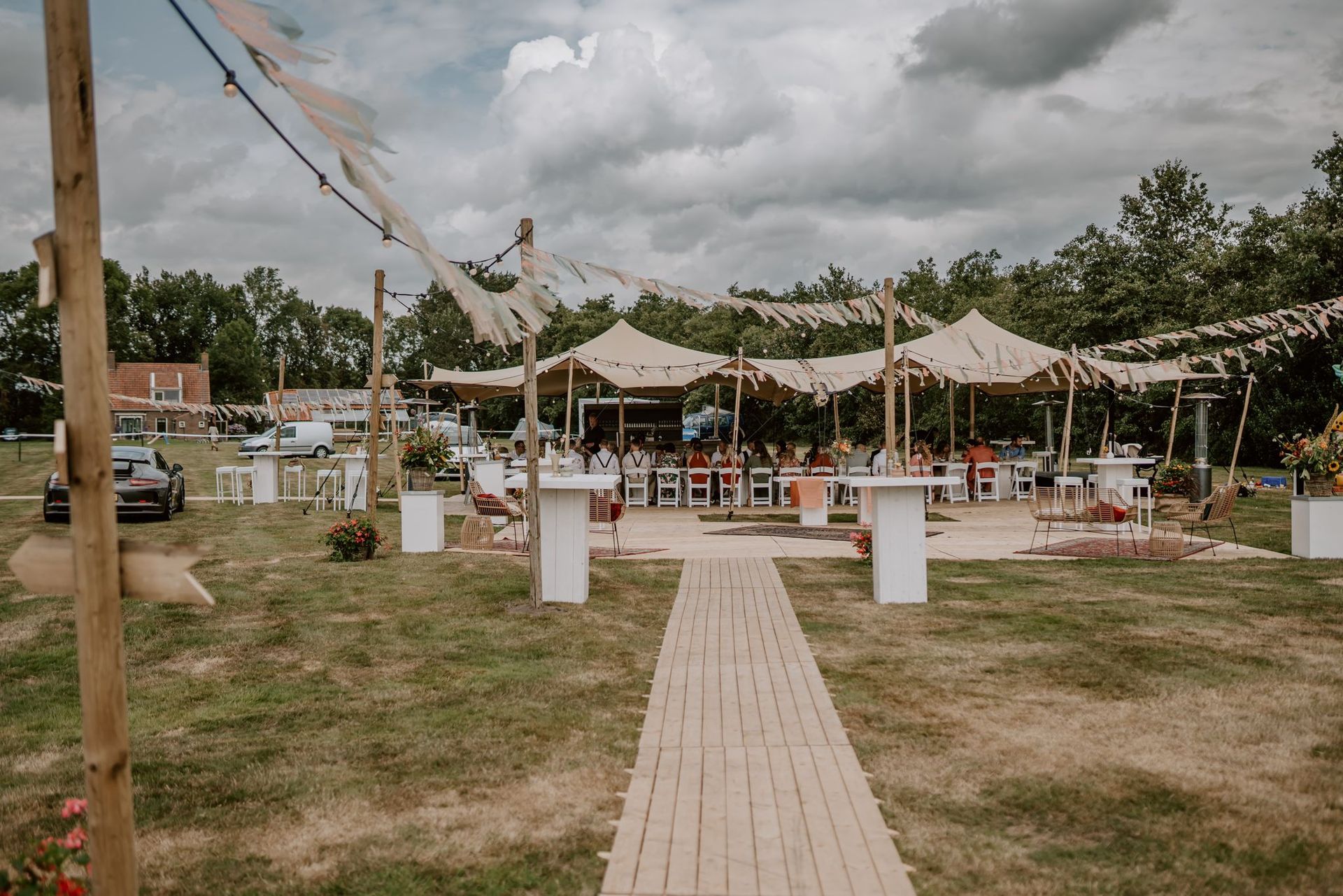 stretchtent-bruiloft