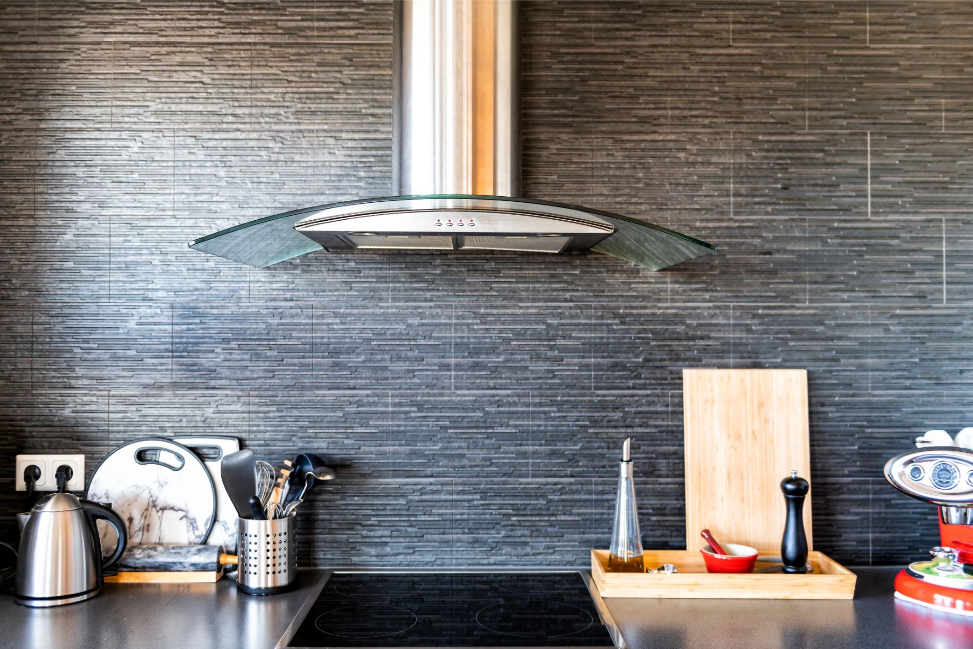 cappe in acciaio per cucina