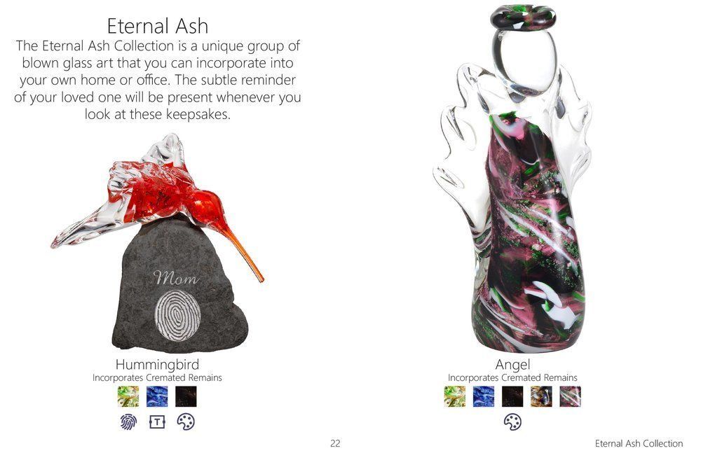 Merchandise store eternal ash collection