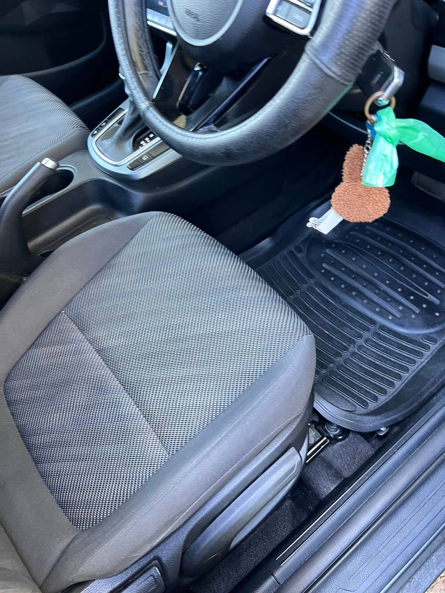 Car Interior With Steering Wheel, and a Dangling Keychain — Car Detailing Mobile Cleaning Co In Port Macquarie, NSW