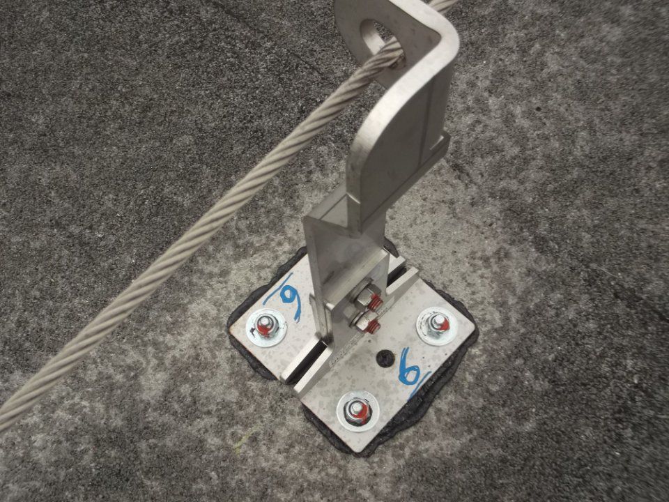 Punti di ancoraggio per dispositivi anticaduta