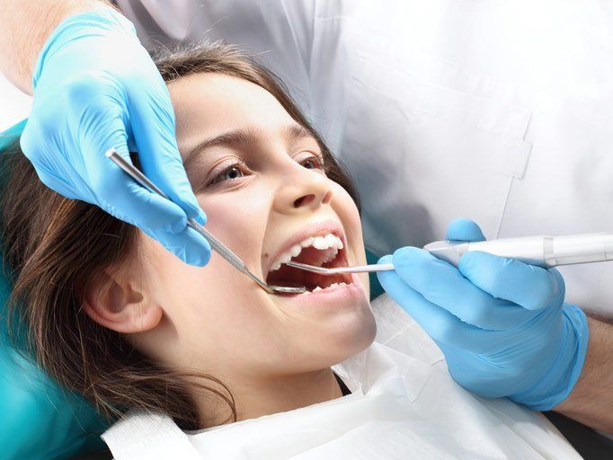 Child in the Dental Chair — Orange, CT — New England Dental Health Services PC
