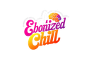 Logo reading &ldquo;Ebonized Chill&rdquo; in pink and orange with a stylized brain above the text