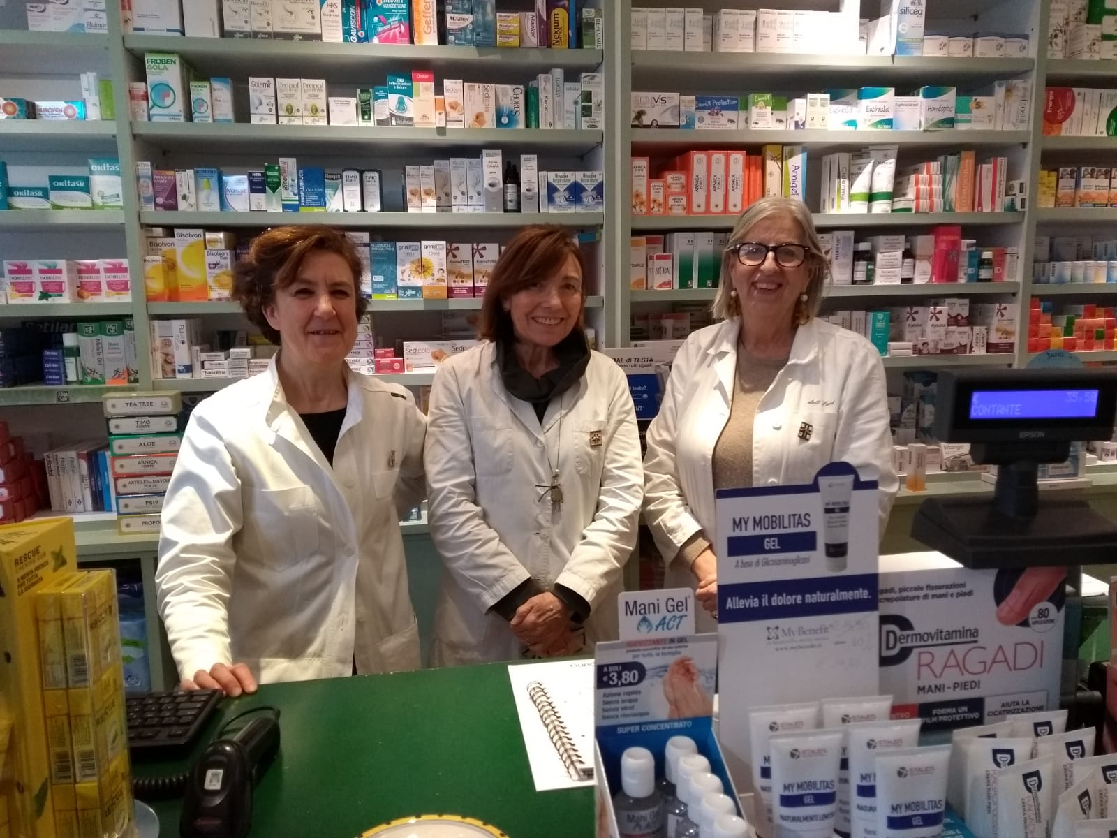 staff della farmacia