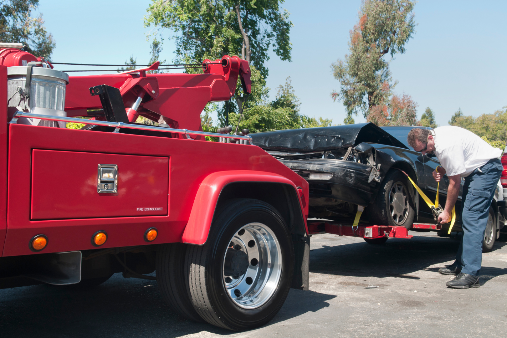 Tow truck in Frisco TX