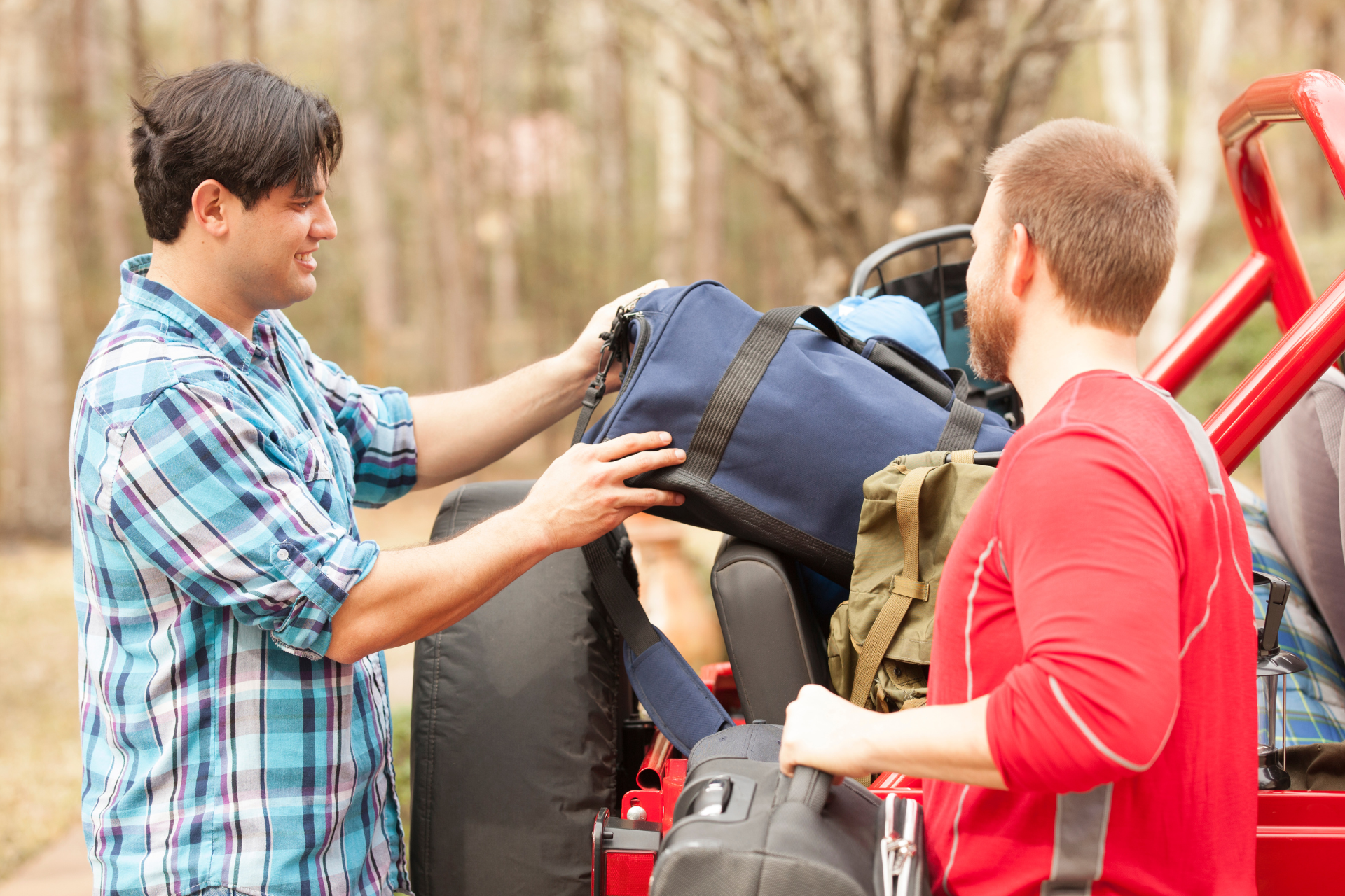 Road trip packing