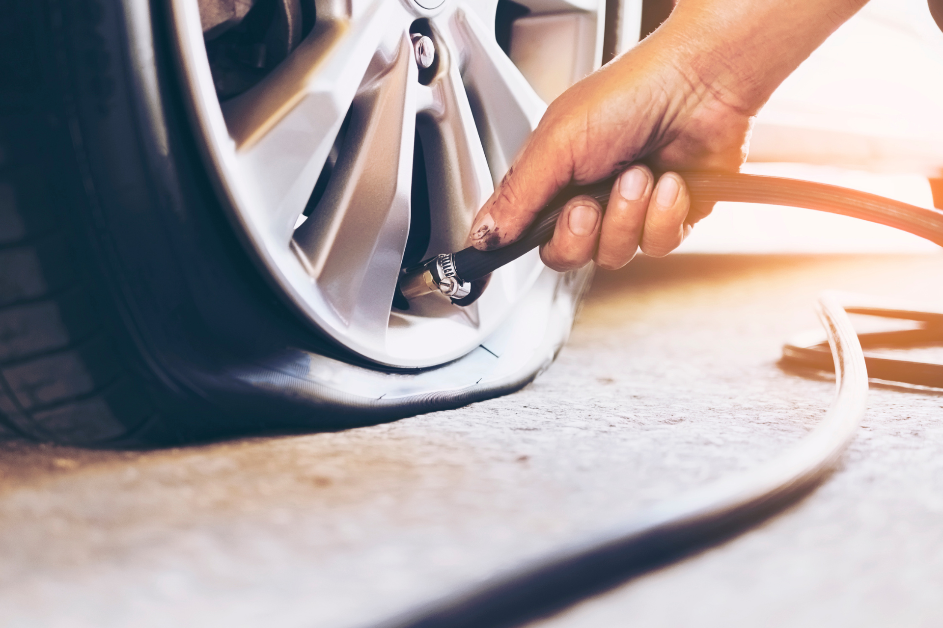 Repairing a Flat Tire