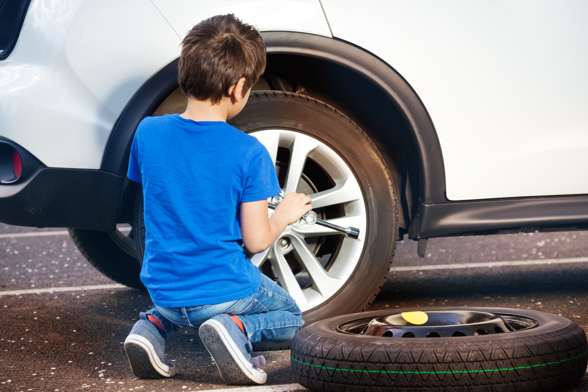 Changing a Flat Tire
