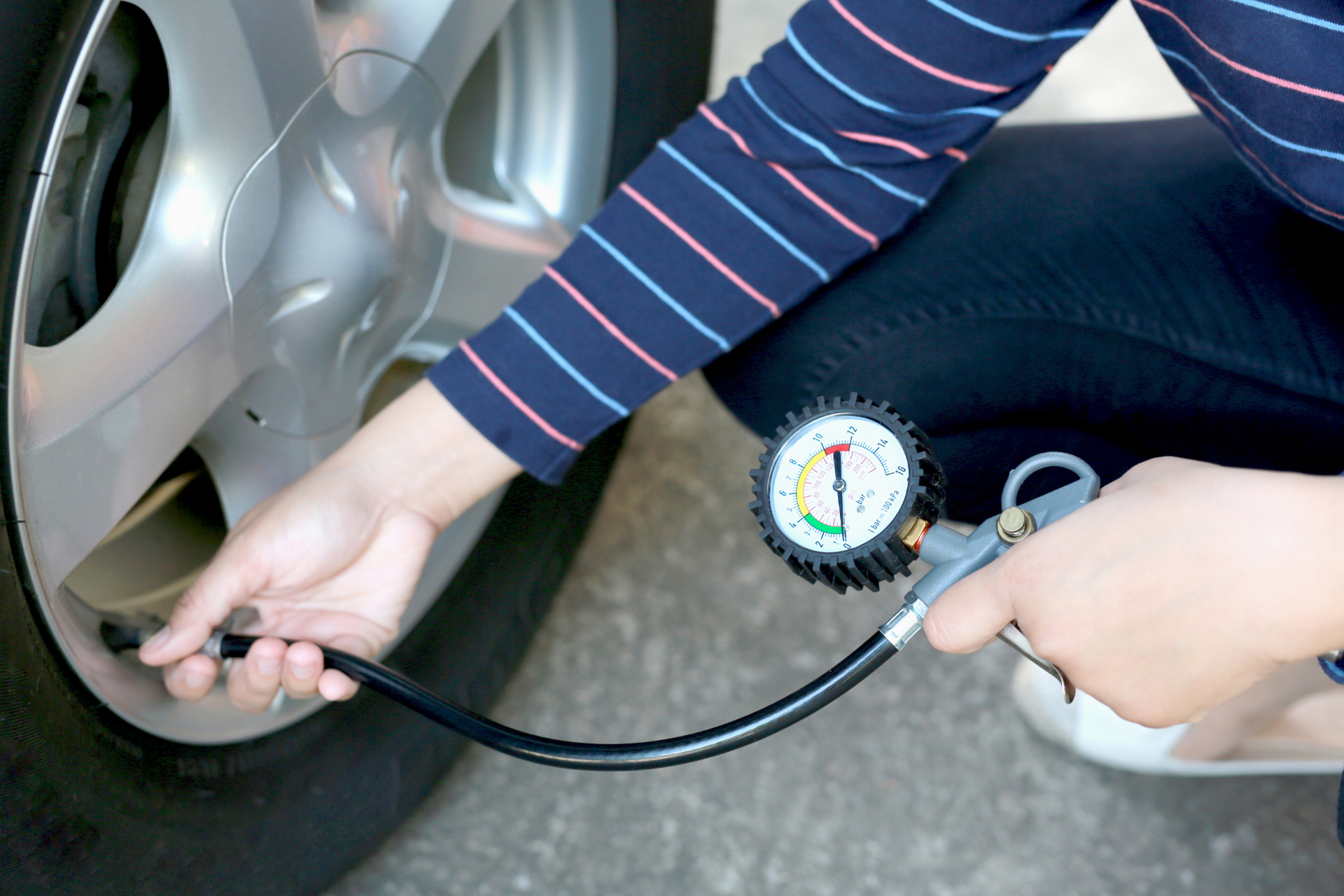 Checking Tire Pressure