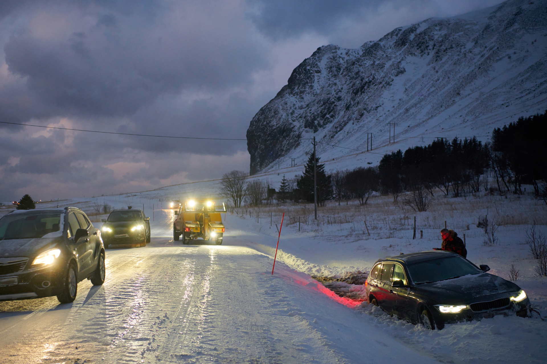 Towing During a Snow Storm