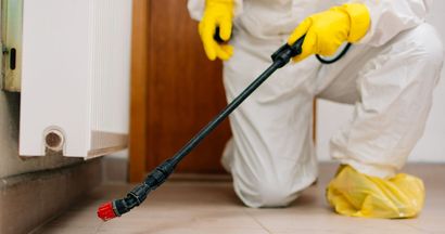A Man in A White Suit | Port Pirie, SA | Pirie Pest Control
