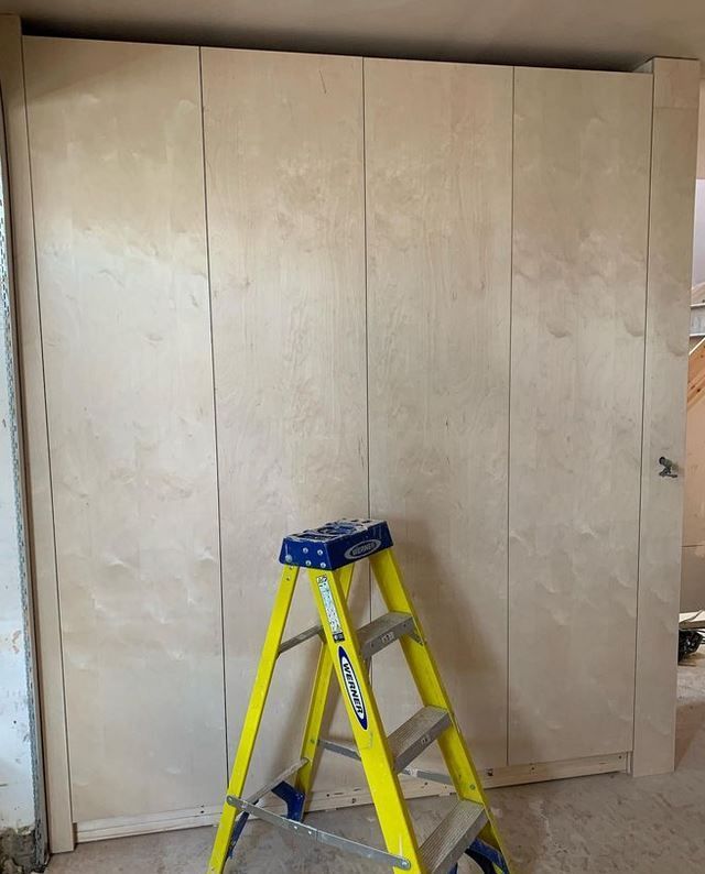 Veneered Birch Plywood Joinery work