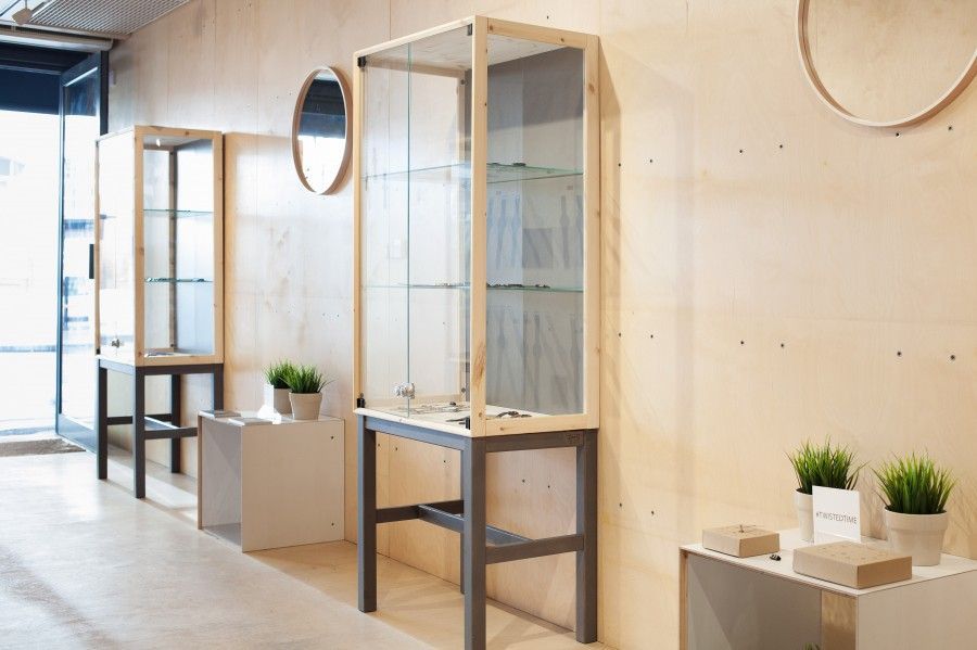 Birch Plywood used in shop-fitting