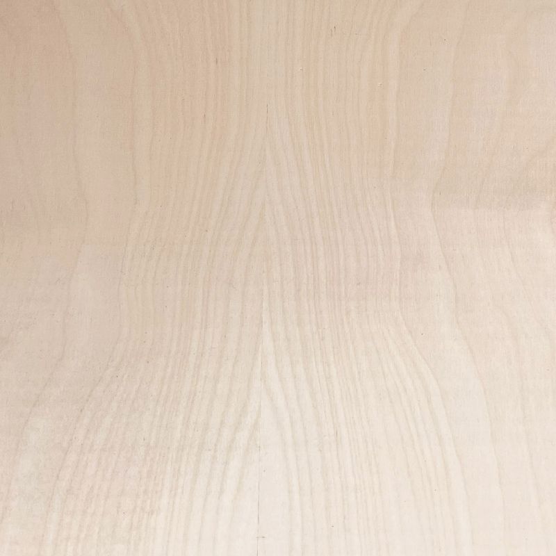 Veneered Birch Plywood Surface Close Up