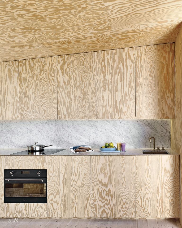 Pine Plywood Kitchen