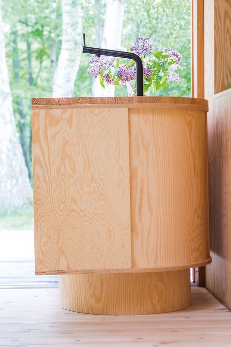 Pine Plywood Bathroom Furniture