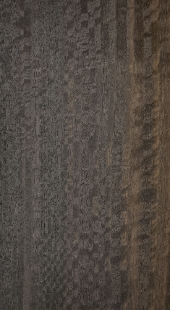 Smoked dark brown Eucalyptus veneered panels