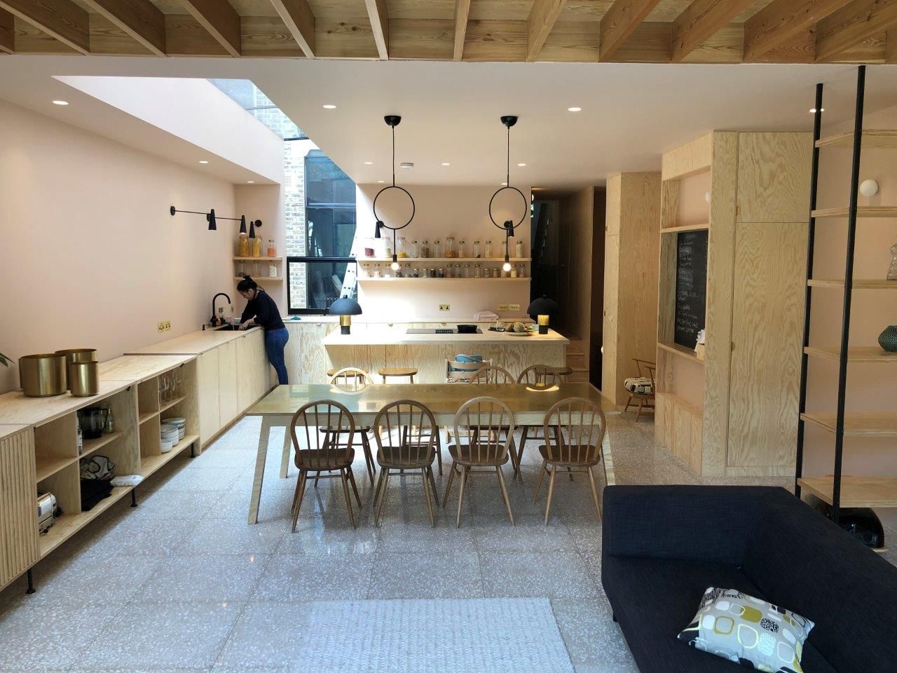 European Pine Residential Kitchen