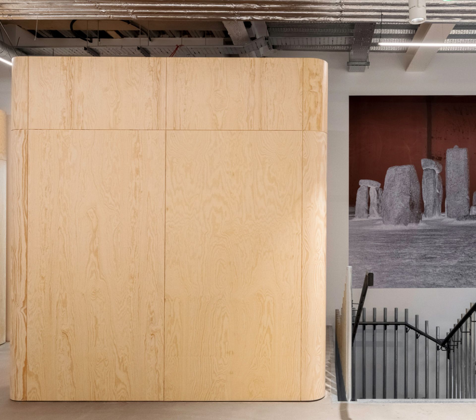 Pine Plywood for store structures