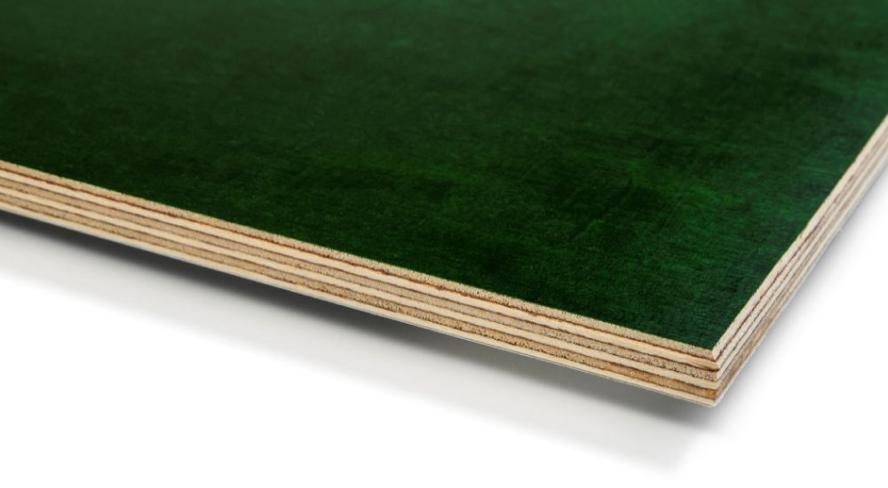 Dark Green Phenol Faced Birch Plywood for MUGA perimeter panels