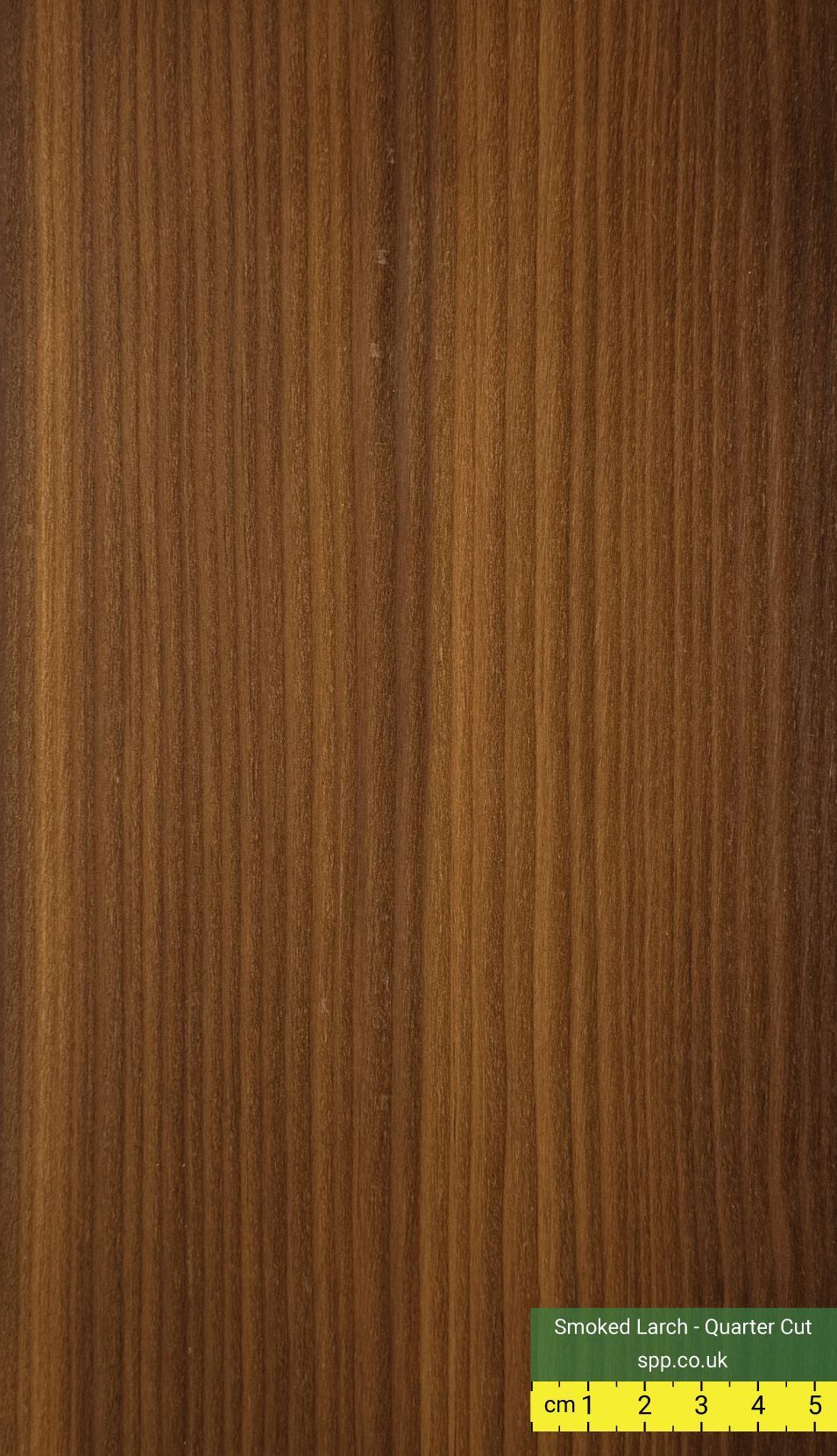 Quarter Cut Dark Larch Veneered Panels