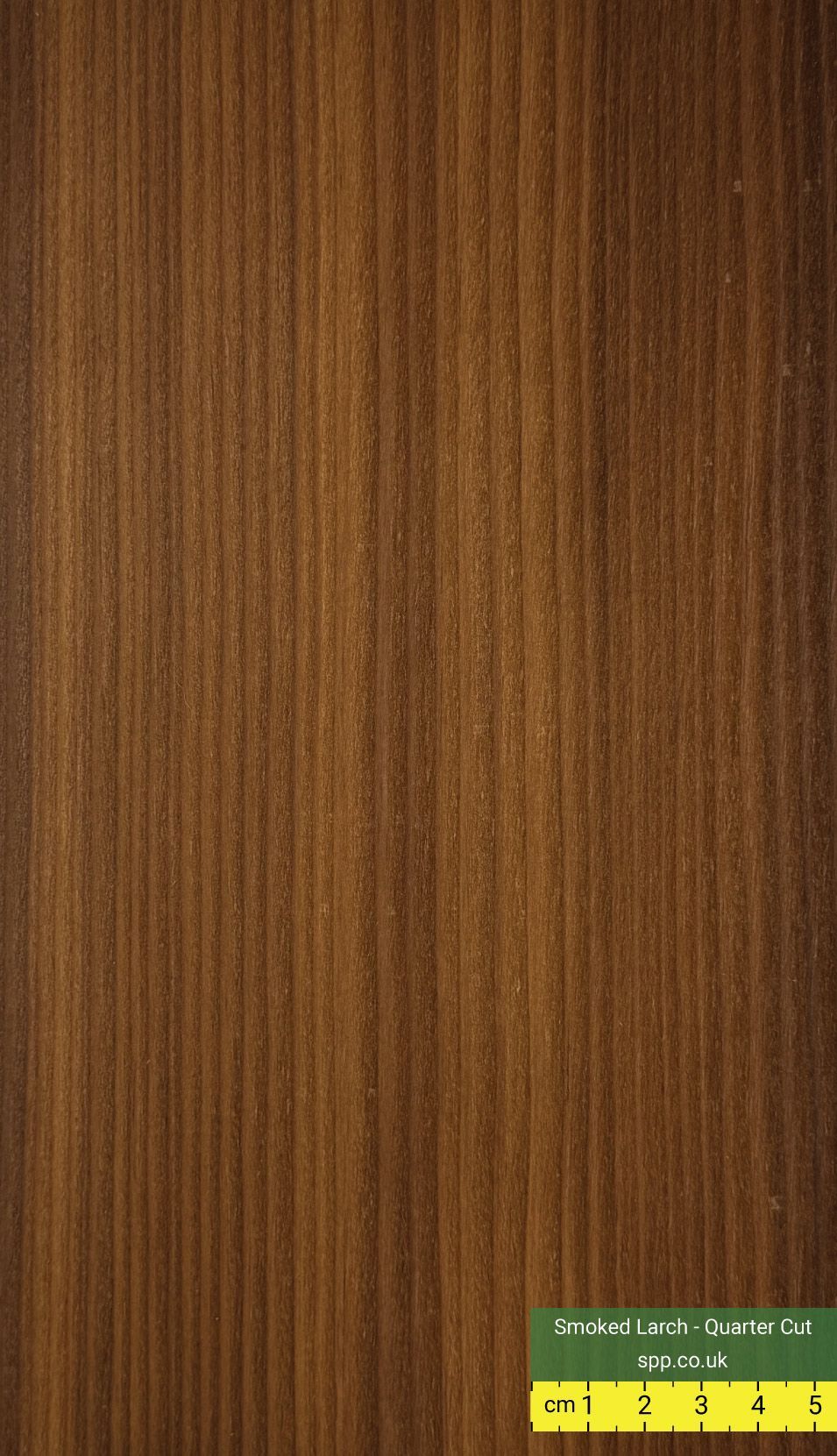 Quarter Cut Smoked Larch Veneered Panels