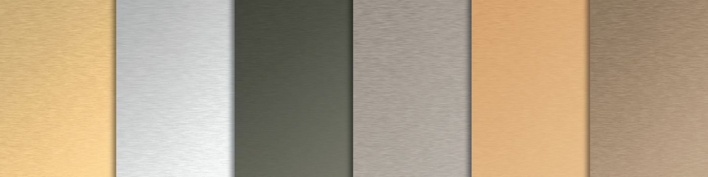 Metal look laminated plywood