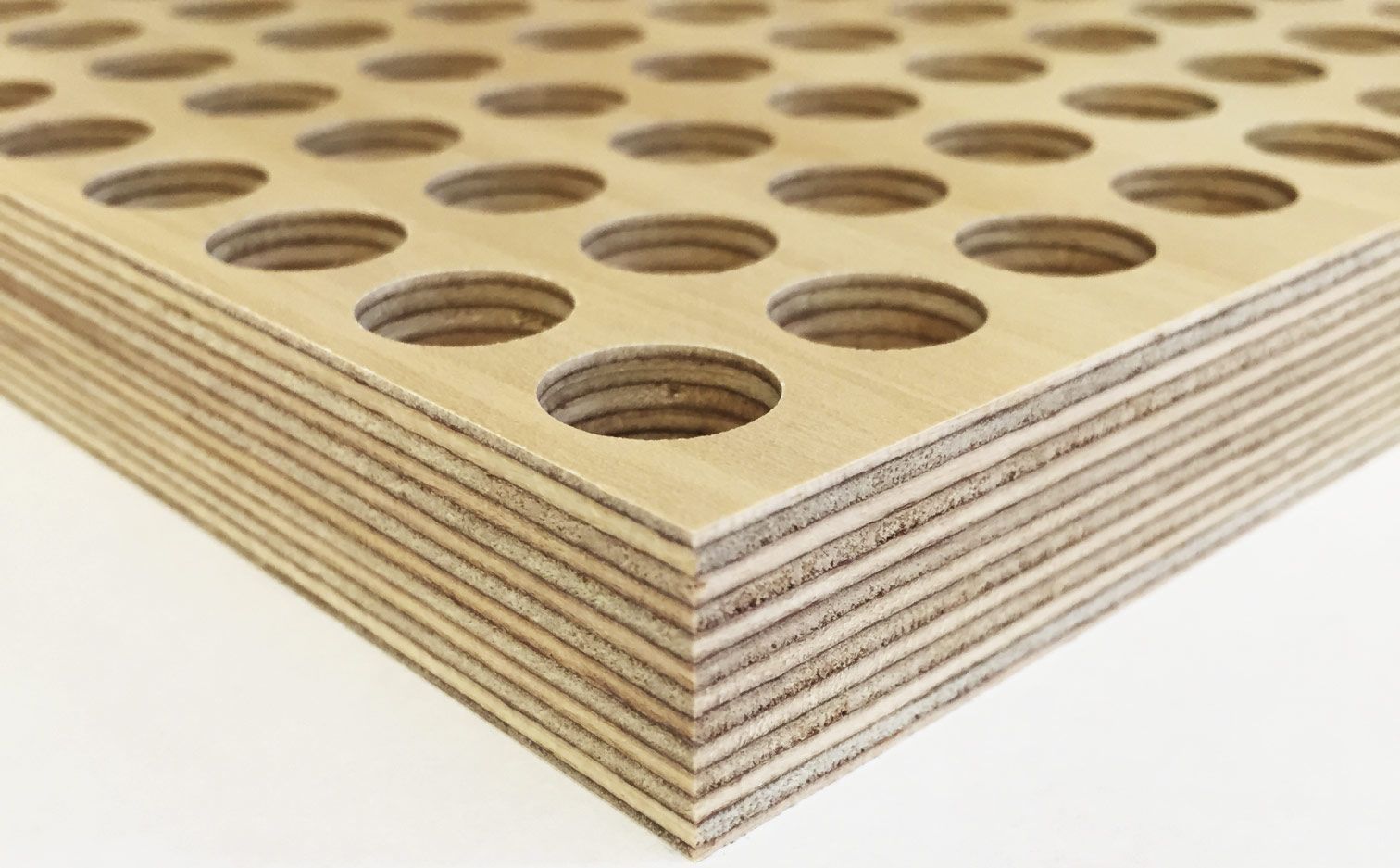 Perforated Acoustic Birch Plywood