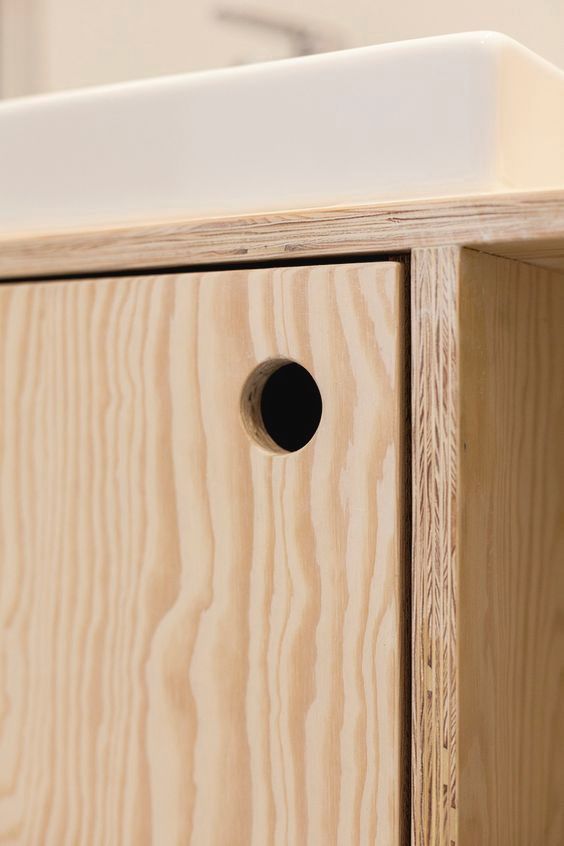 Pine Plywood Cupboard Door