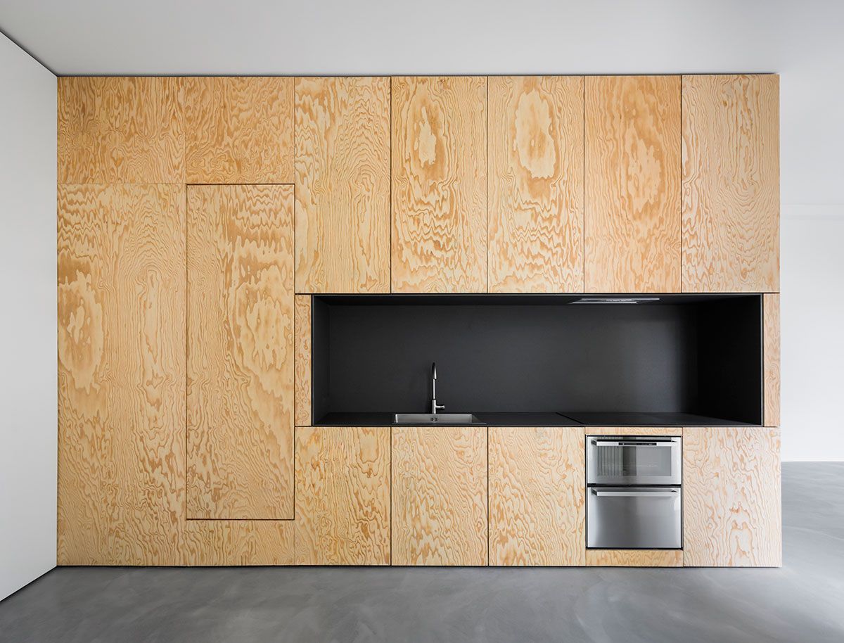 Pine kitchen units