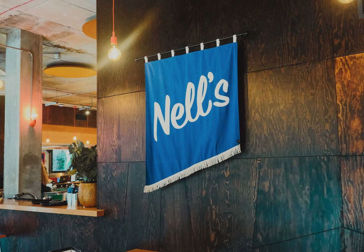 Pine Plywood stained brown used for wall lining