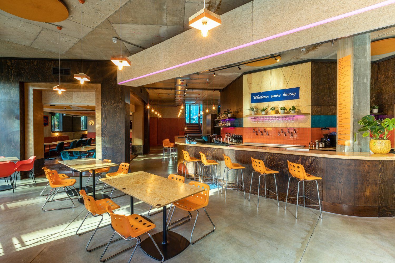 rustic plywood for cafe furniture