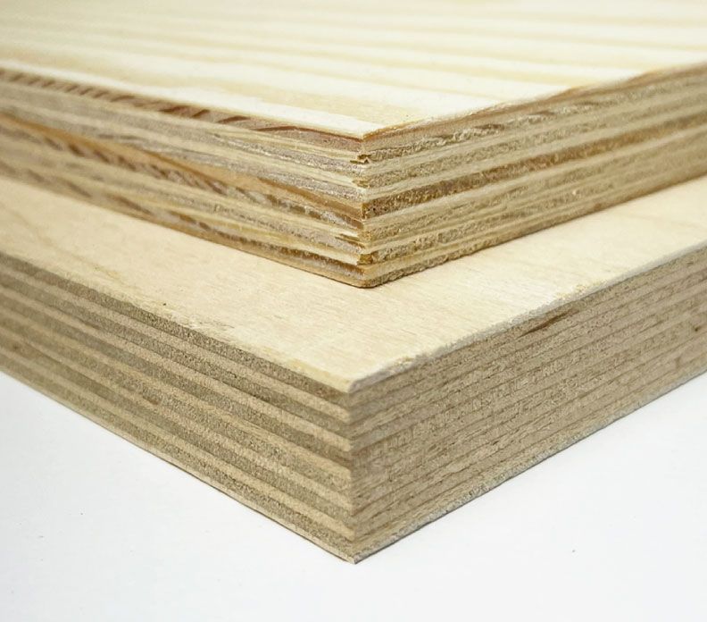 comparing birch and pine plywood