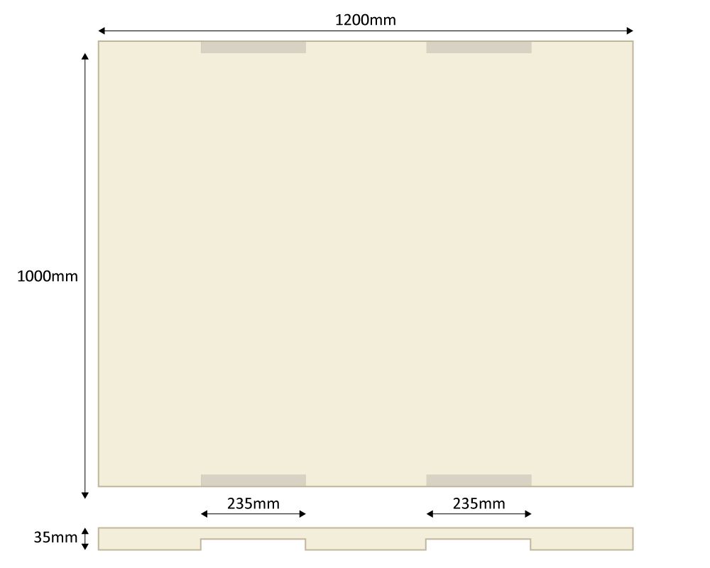 Plywood Slave Boards for ULDs