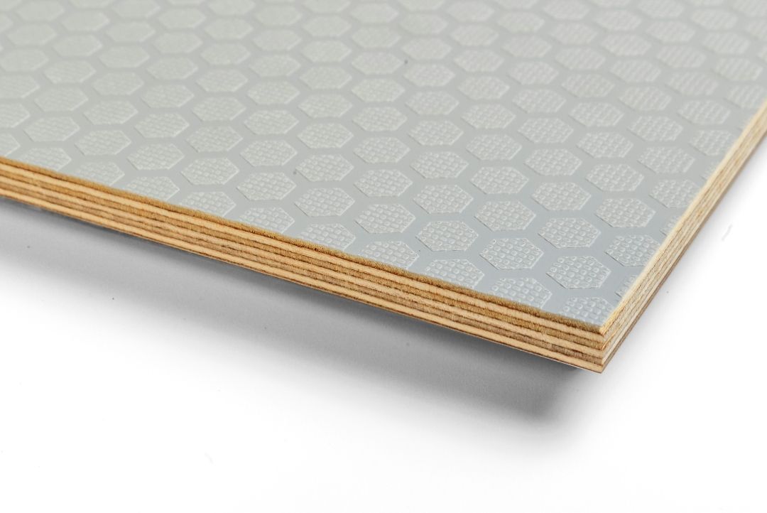 light grey Hexa plus plywood