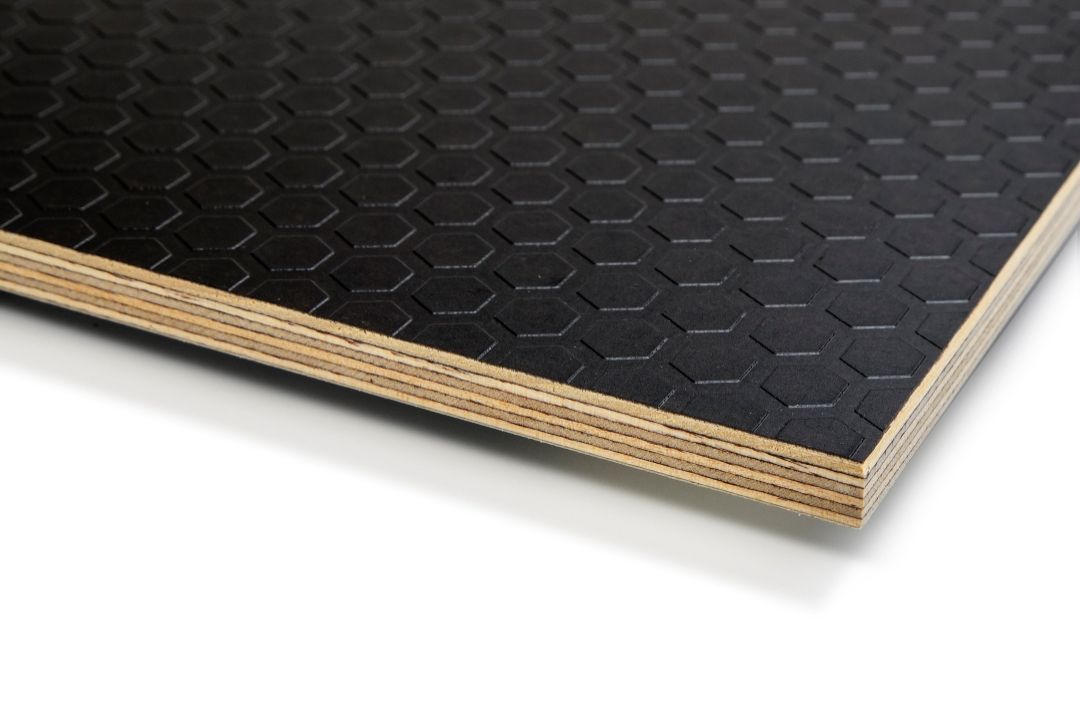 Dark Brown Hexa plus plywood